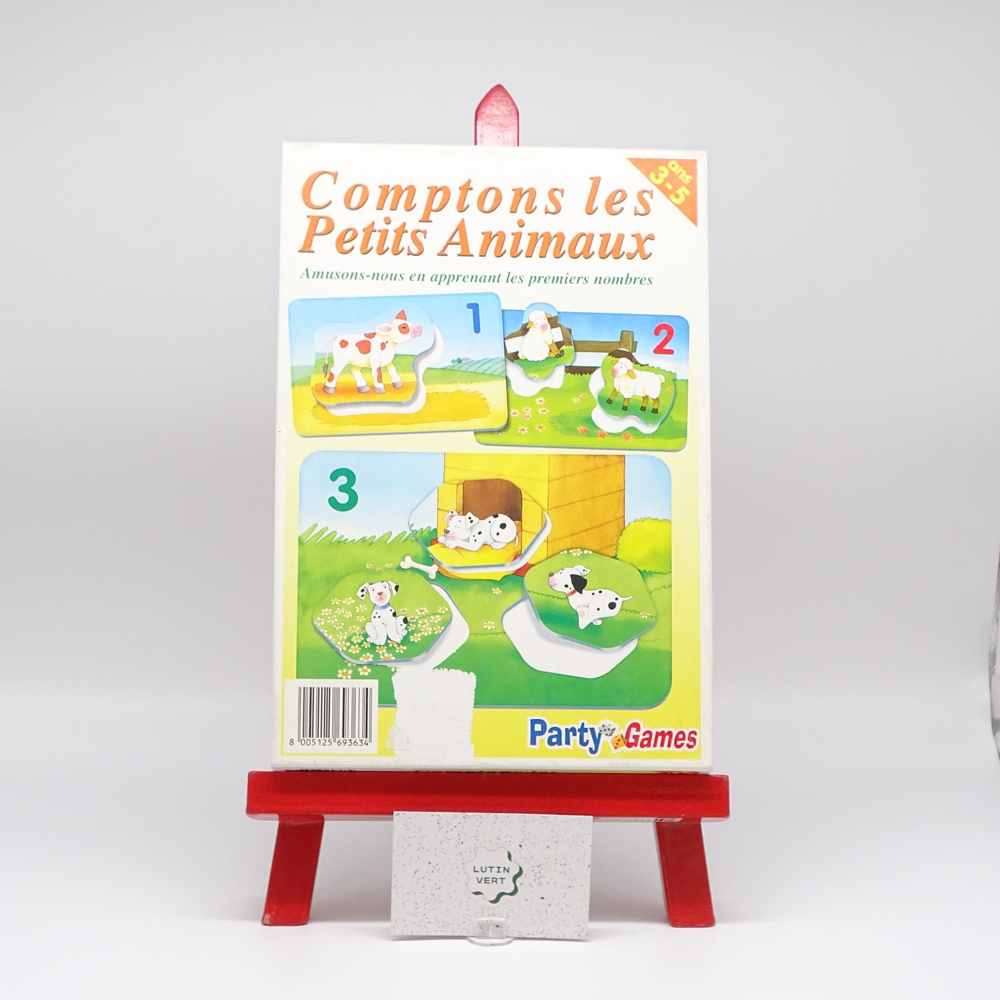 Comptons les petits animaux PARTY GAMES - Dès 3 ans | Ref 15419