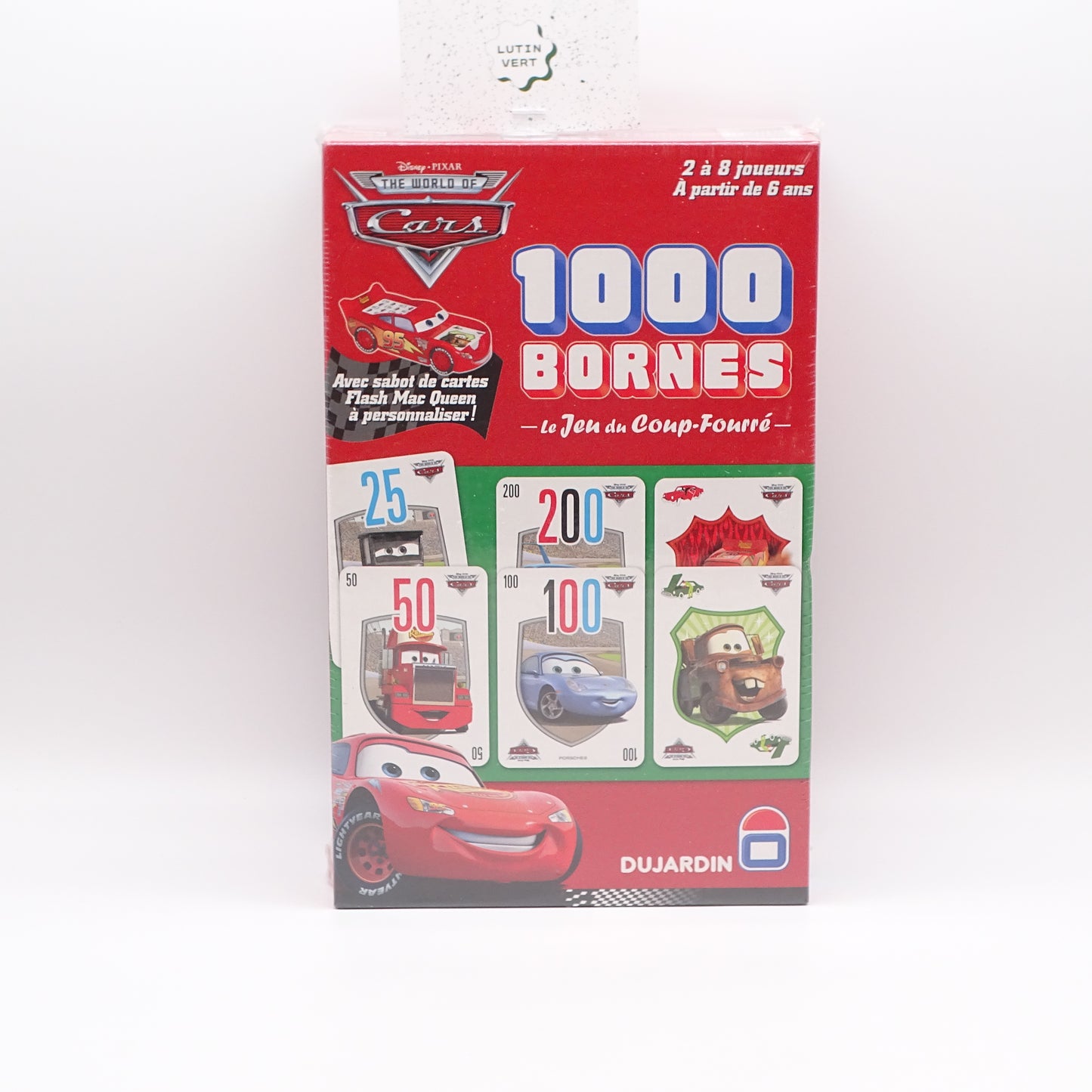 1000 Bornes édition Cars Disney Pixar DUJARDIN - Dès 6 ans | Ref 15426
