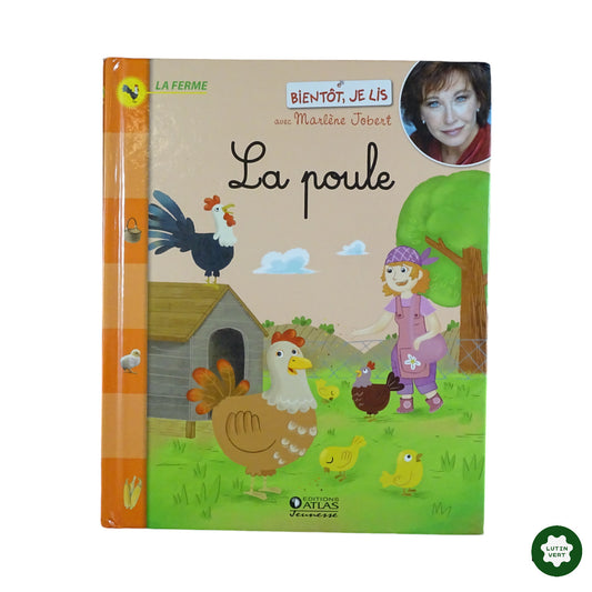 Bientôt, je lis avec Marlène Jobert « La Poule » d'occasion ATLAS - Dès 2 ans | Ref 7554