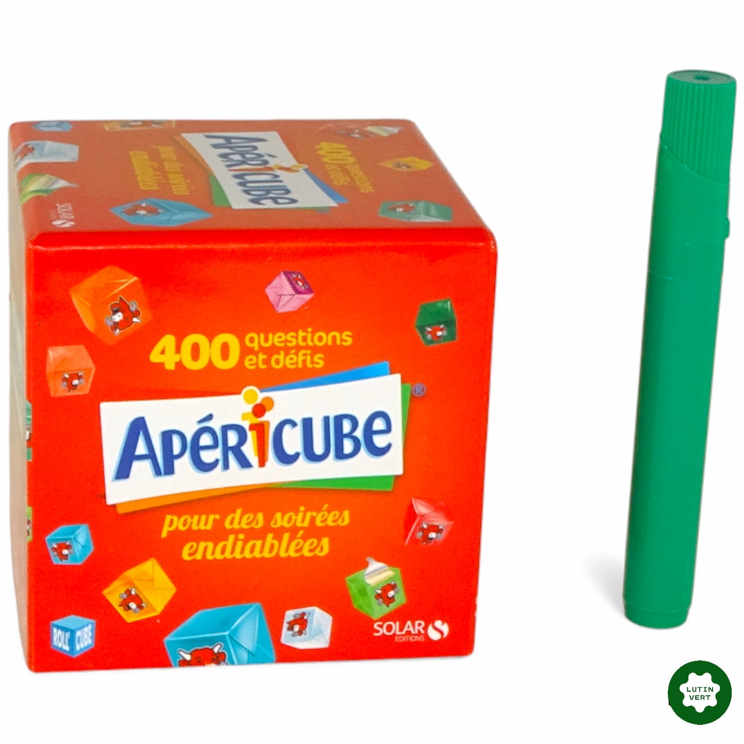 400 questions et défis Apéricube d'occasion SOLAR - Dès 15 ans | Ref 11800