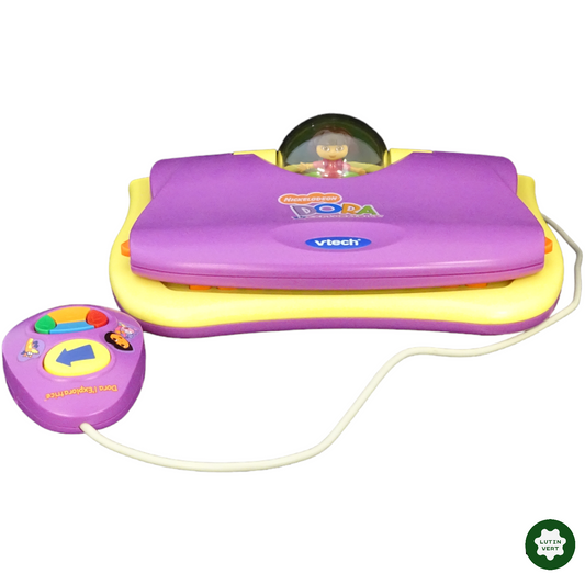 Ordinateur Genius Dora d'occasion VTECH - Dès 3 ans | Lutin Vert