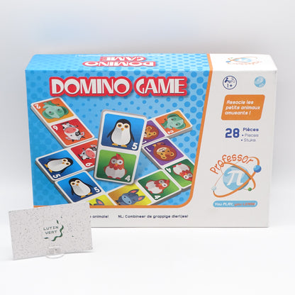 Domino Game  PROFESSOR Π - Dès 3 ans | Ref 15441
