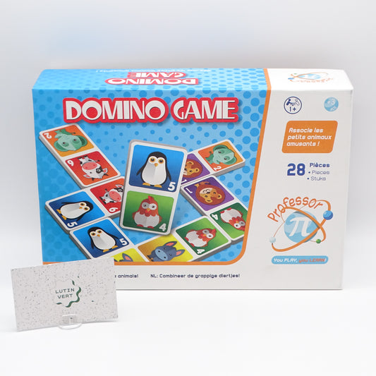 Domino Game  PROFESSOR Π - Dès 3 ans | Ref 15441
