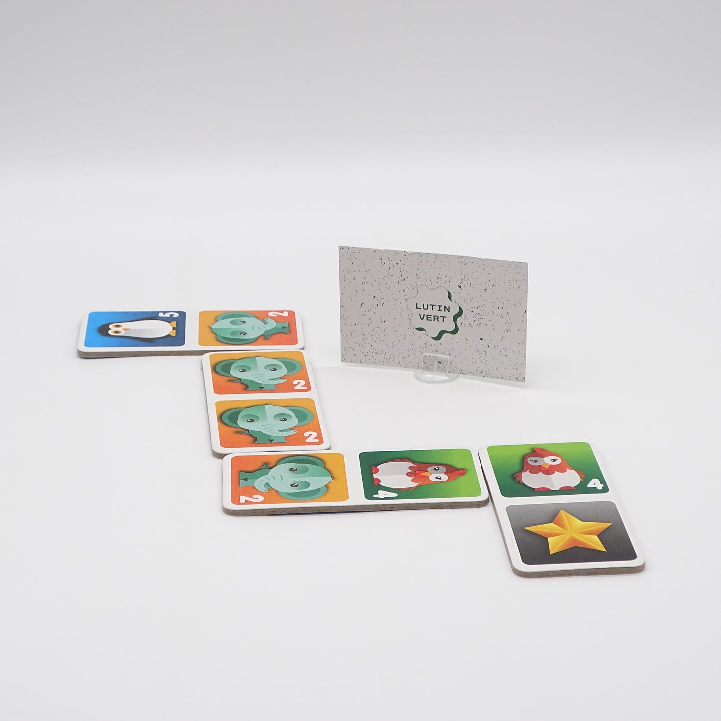 Domino Game  PROFESSOR Π - Dès 3 ans | Ref 15441