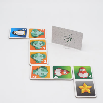 Domino Game  PROFESSOR Π - Dès 3 ans | Ref 15441
