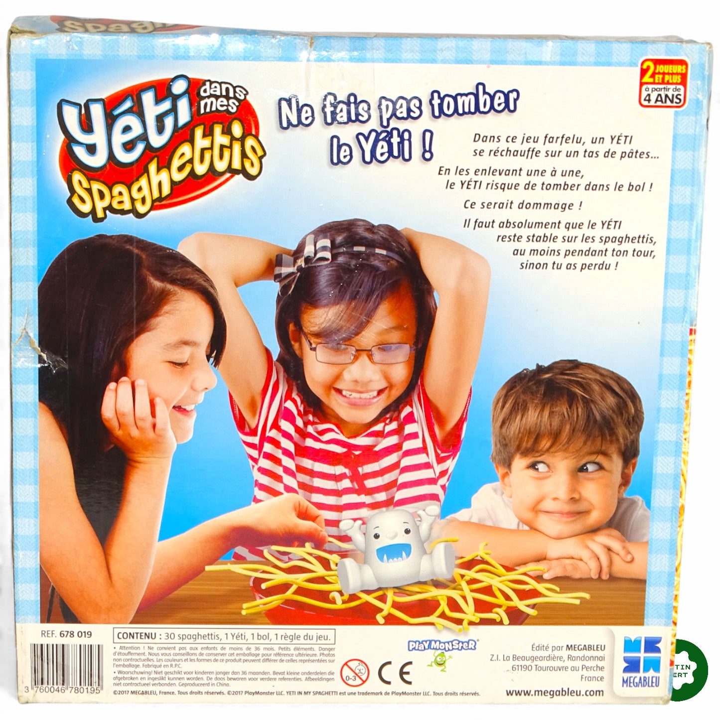 Yéti dans mes spaghettis d'occasion MEGABLEU - Dès 4 ans | Ref 11812