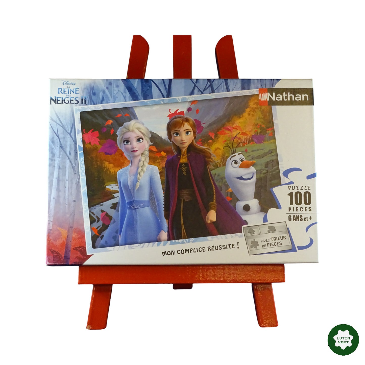 Puzzle 100pcs La Reine des Neiges 2 d'occasion NATHAN - Dès 6 ans | Ref 7584