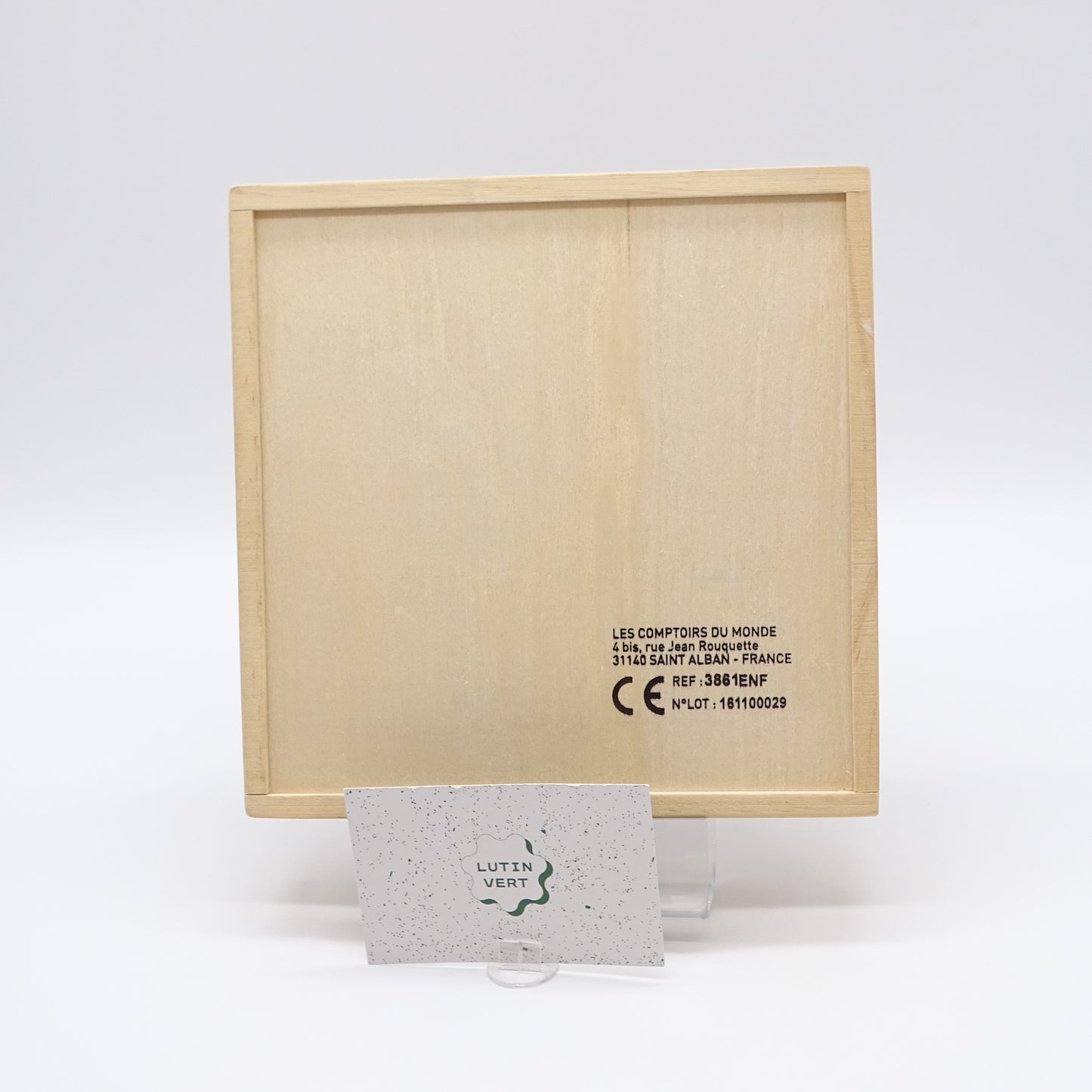 Jeux tables de multiplications en bois LE COMPTOIR DU MONDE - Dès 6 ans | Ref 15445