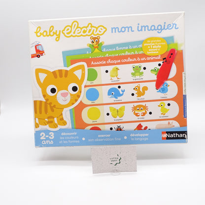 Baby electro mon imagier NATHAN - Dès 2 ans | Ref 15447