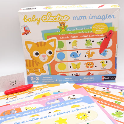 Baby electro mon imagier NATHAN - Dès 2 ans | Ref 15447