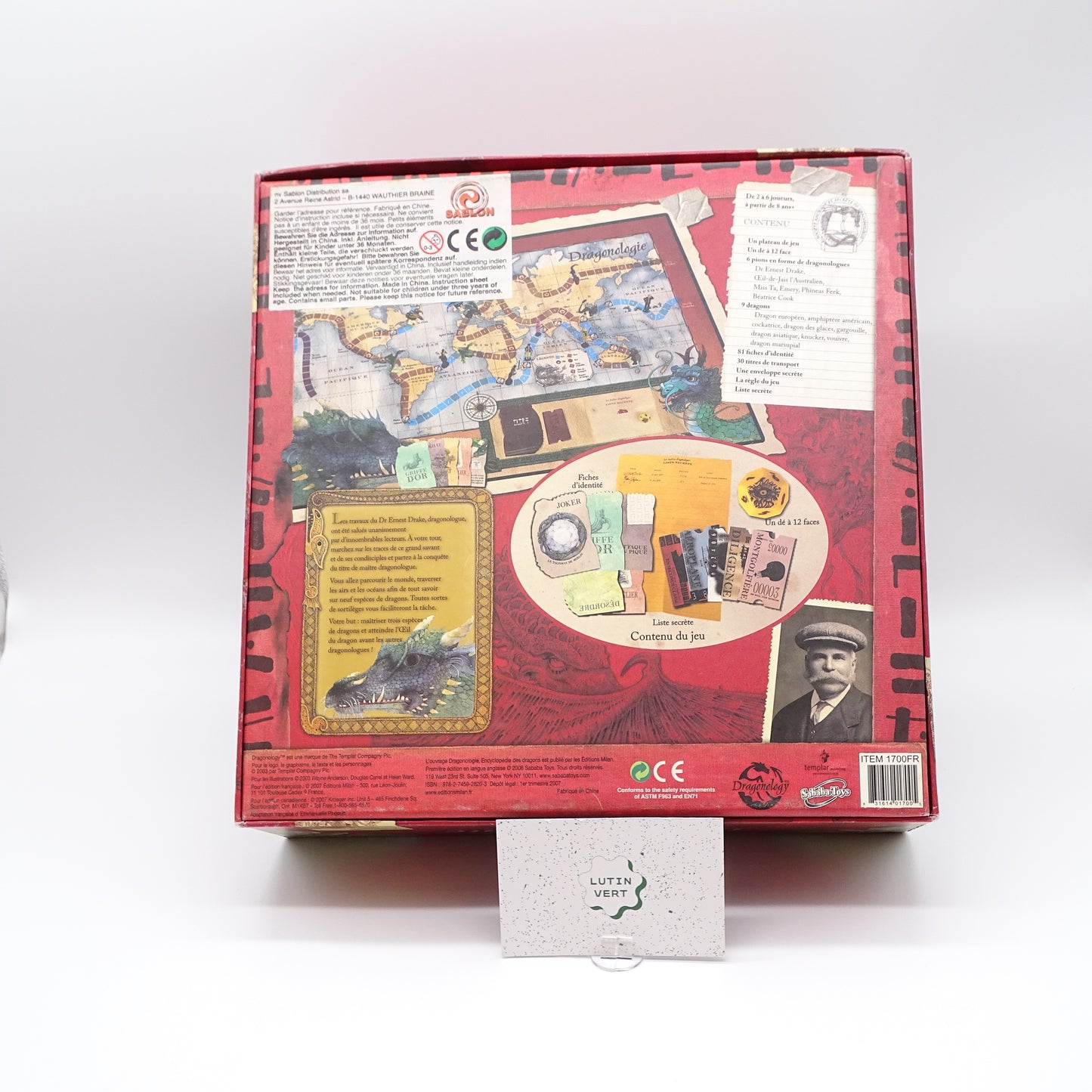 Dragonologie : Le jeu THE TEMPLAR COMPAGNY - Dès 8 ans | Ref 15451