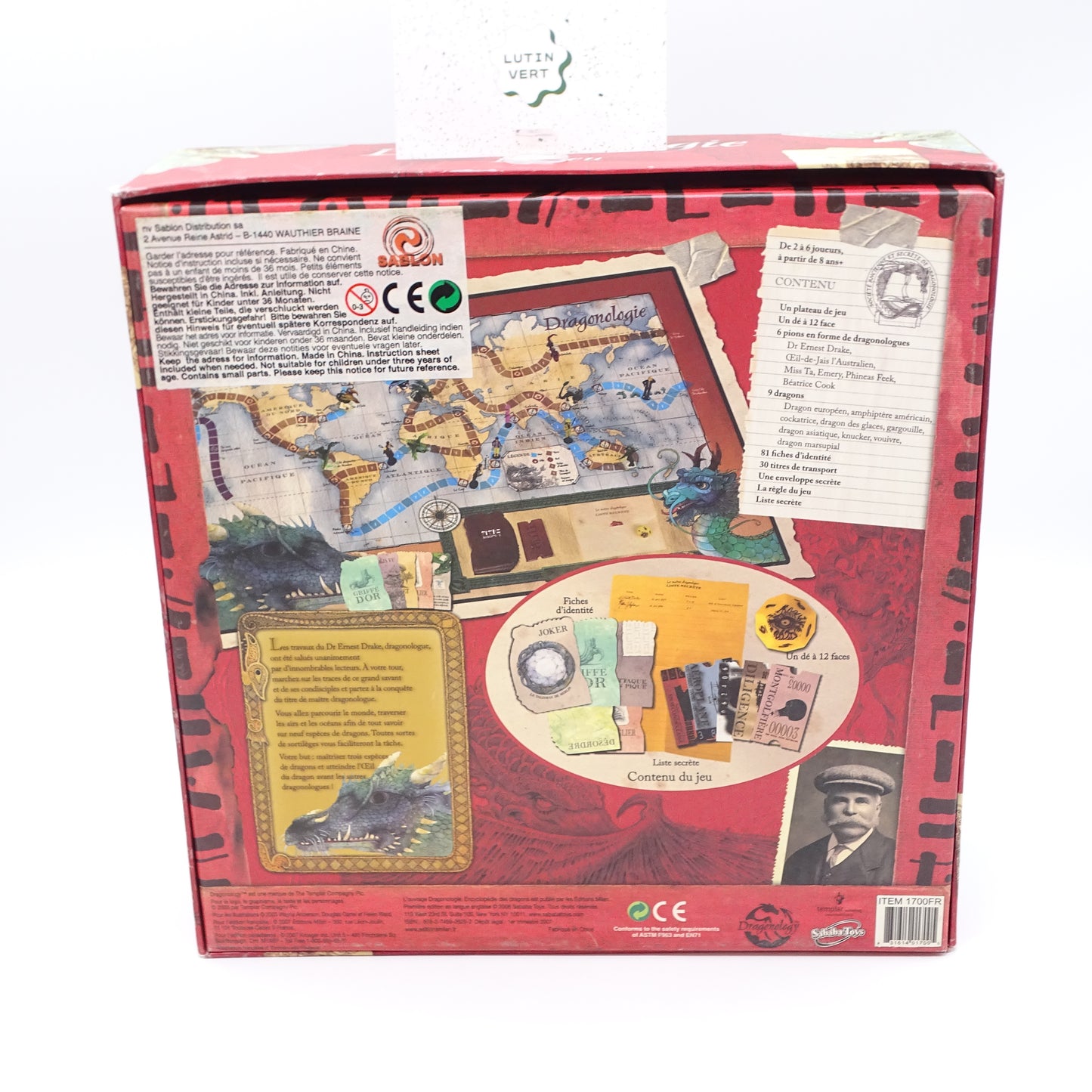 Dragonologie : Le jeu THE TEMPLAR COMPAGNY - Dès 8 ans | Ref 15451