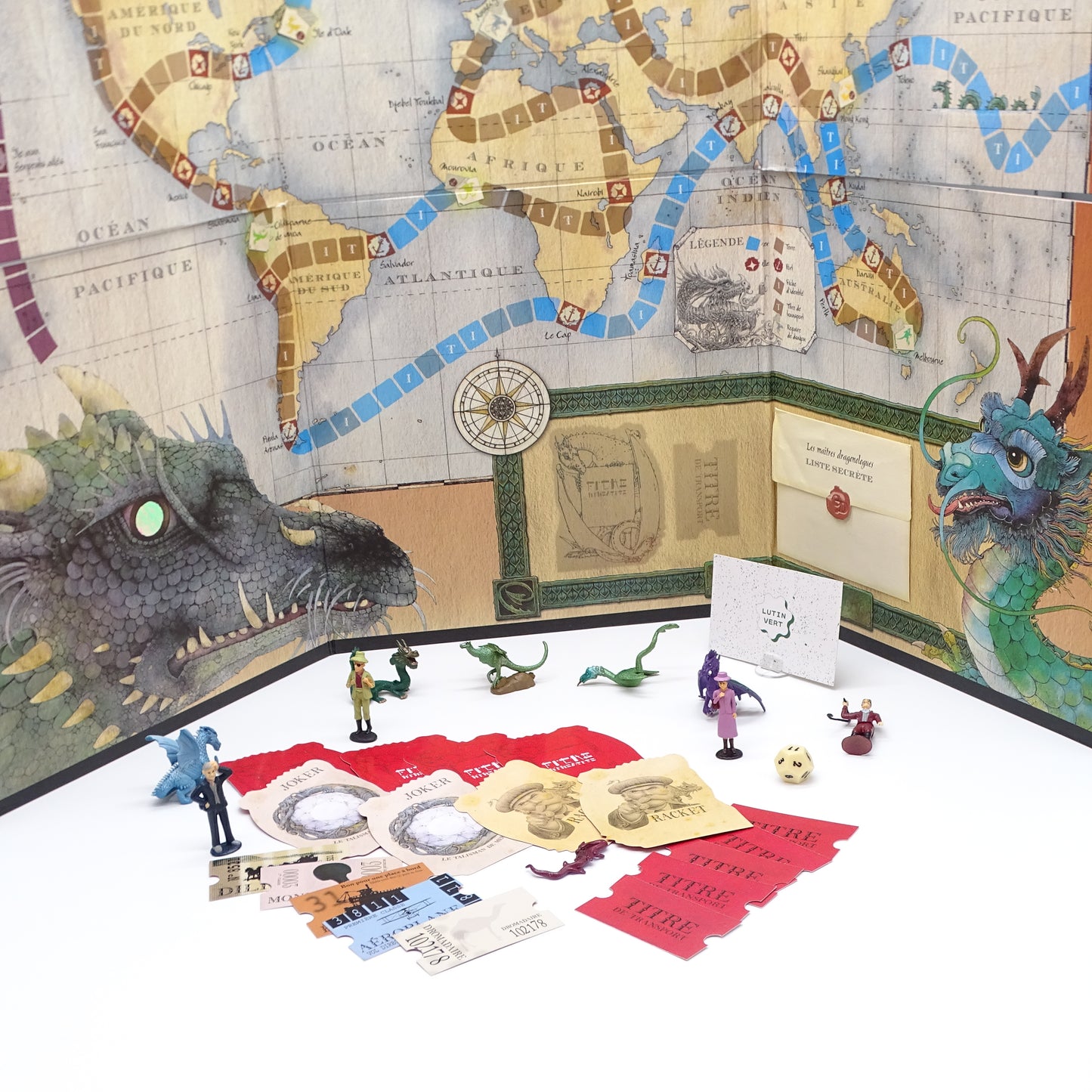Dragonologie : Le jeu THE TEMPLAR COMPAGNY - Dès 8 ans | Ref 15451