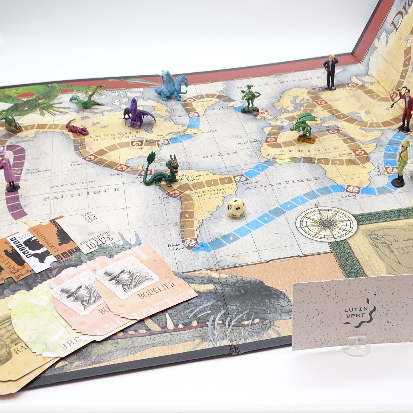 Dragonologie : Le jeu THE TEMPLAR COMPAGNY - Dès 8 ans | Ref 15451
