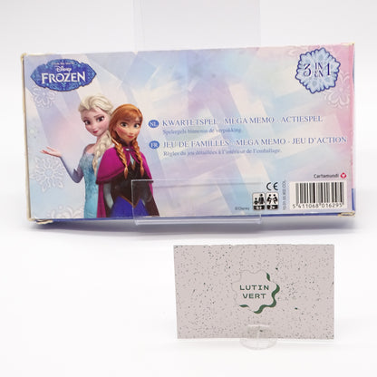 3 Jeux Reines des neiges Disney CARTA MUNDI - Dès 4 ans | Ref 15444