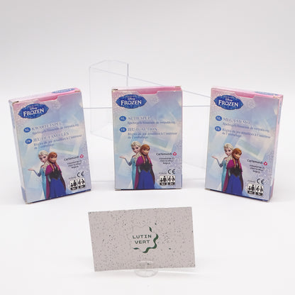 3 Jeux Reines des neiges Disney CARTA MUNDI - Dès 4 ans | Ref 15444