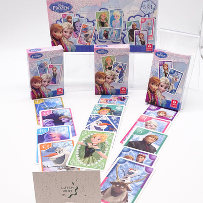 3 Jeux Reines des neiges Disney CARTA MUNDI - Dès 4 ans | Ref 15444