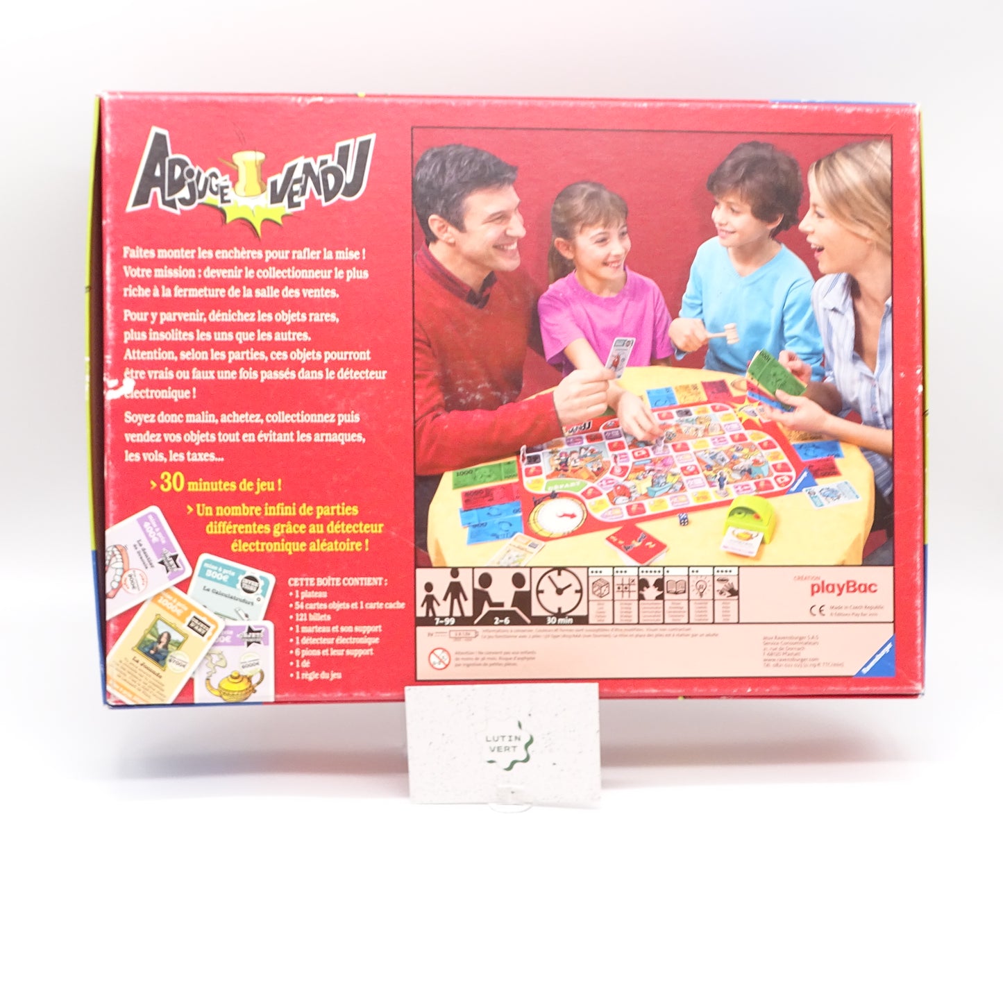 Adjugé Vendu RAVENSBURGER - Dès 7 ans | Ref 15454