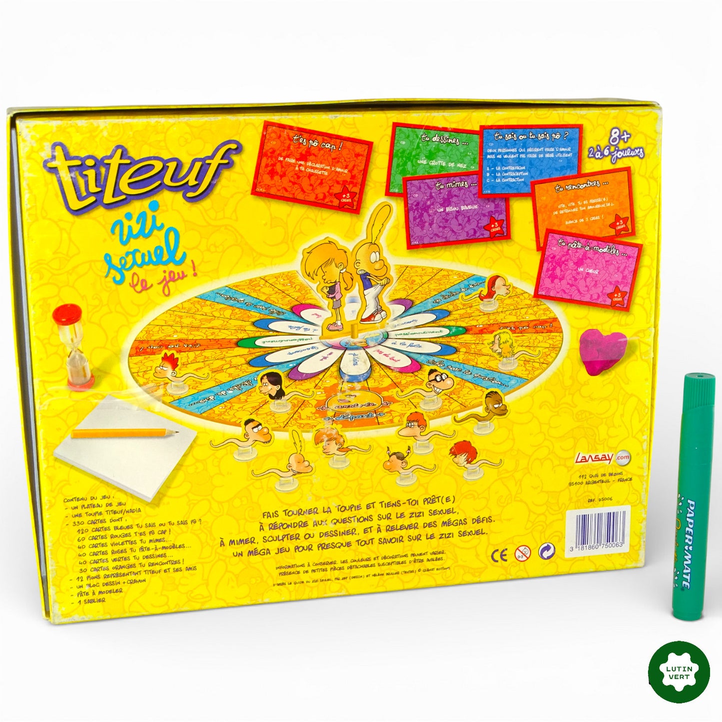 Jeu Titeuf « Zizi sexuel le jeu » d'occasion LANSAY - Dès 8 ans | Ref 12098