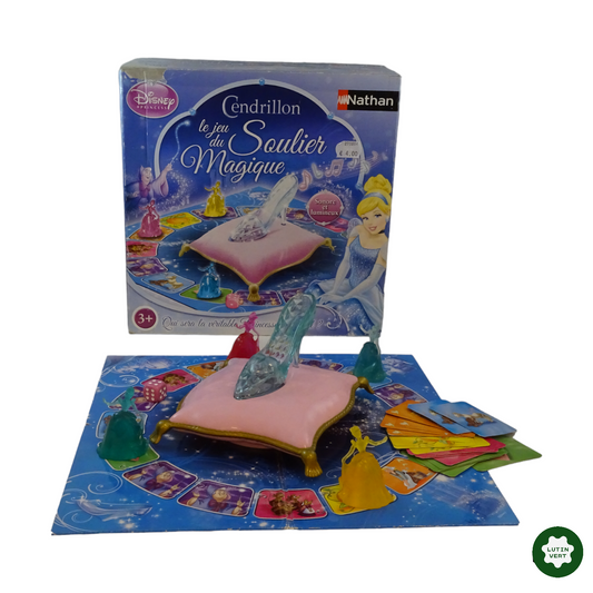 Cendrillon le jeu du Soulier Magique d'occasion NATHAN - Dès 3 ans | Lutin Vert