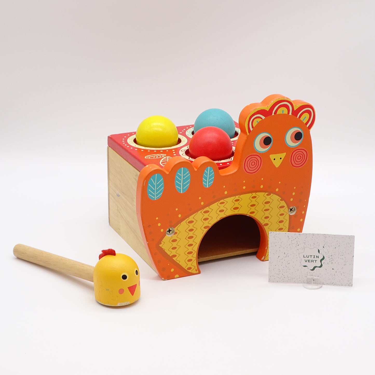 Tap Tap Olga La Poule  DJECO - Dès 1 an | Ref 15459