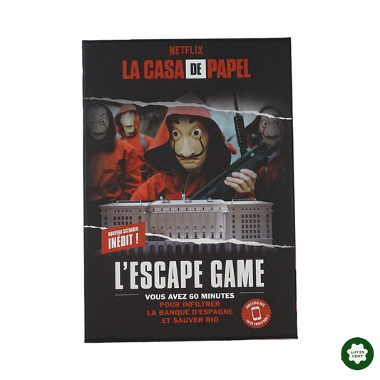 L’Escape Game Casa de Papel d'occasion LAROUSSE - Dès 15 ans | Lutin Vert