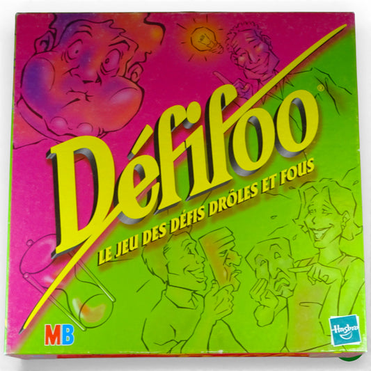 Défifoo Le Jeu Drôles et Fous d'occasion Mb jeux - Dès 8 ans | lutin vert Réf 9464