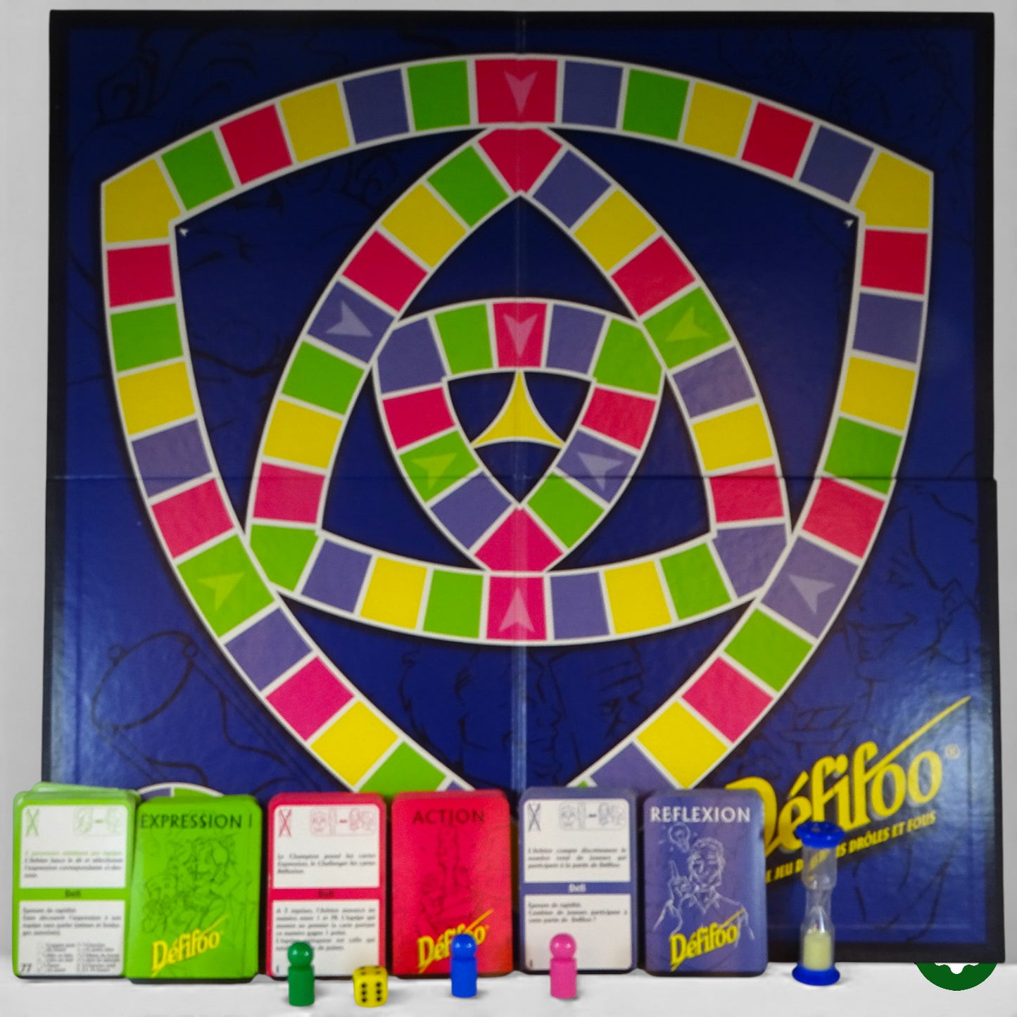 Défifoo Le Jeu Drôles et Fous d'occasion Mb jeux - Dès 8 ans | lutin vert Réf 9464