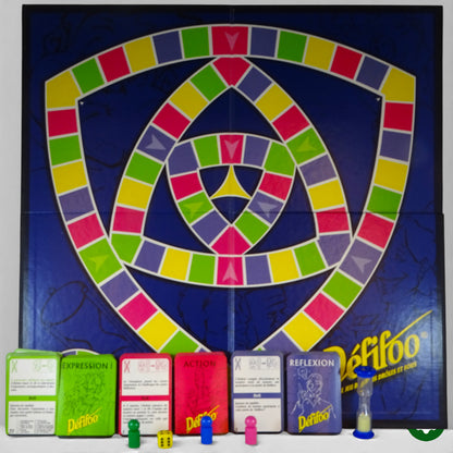 Défifoo Le Jeu Drôles et Fous d'occasion Mb jeux - Dès 8 ans | lutin vert Réf 9464