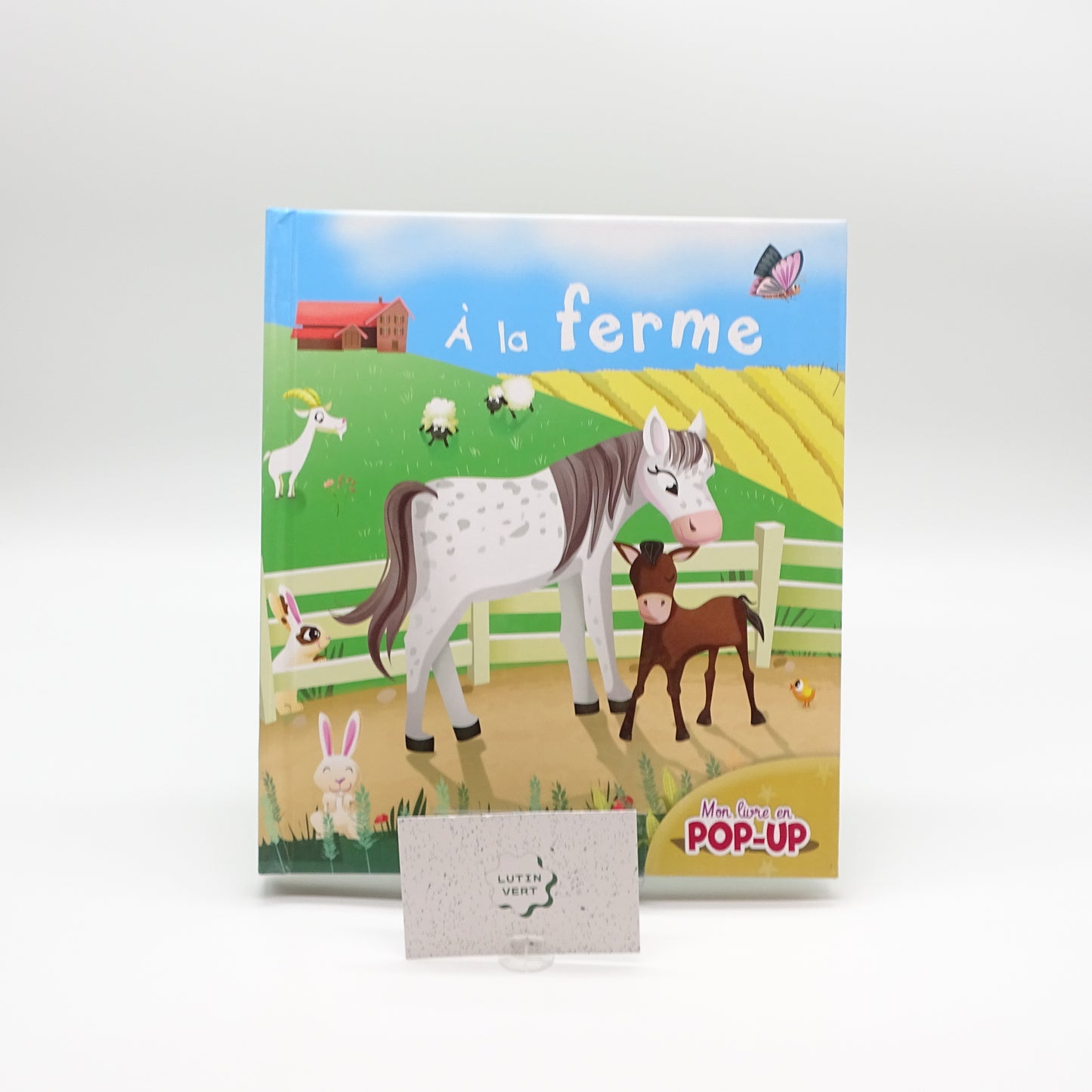 livre pop up A la ferme PICCOLIA - Dès 3 ans | Ref 15473