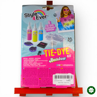 Canal Toys Style 4 Ever - Kit DIY Teinture Tie Dye 3 Couleurs d'occasion CANAL TOYS - Dès 8 ans | Ref 11247
