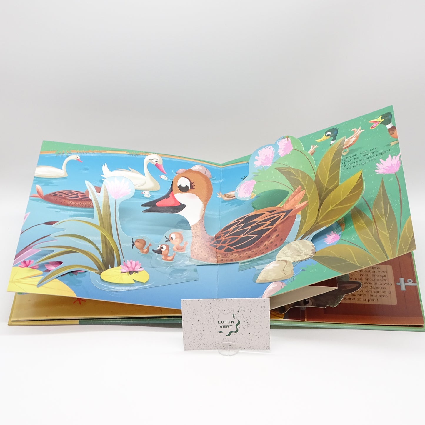 livre pop up A la ferme PICCOLIA - Dès 3 ans | Ref 15473