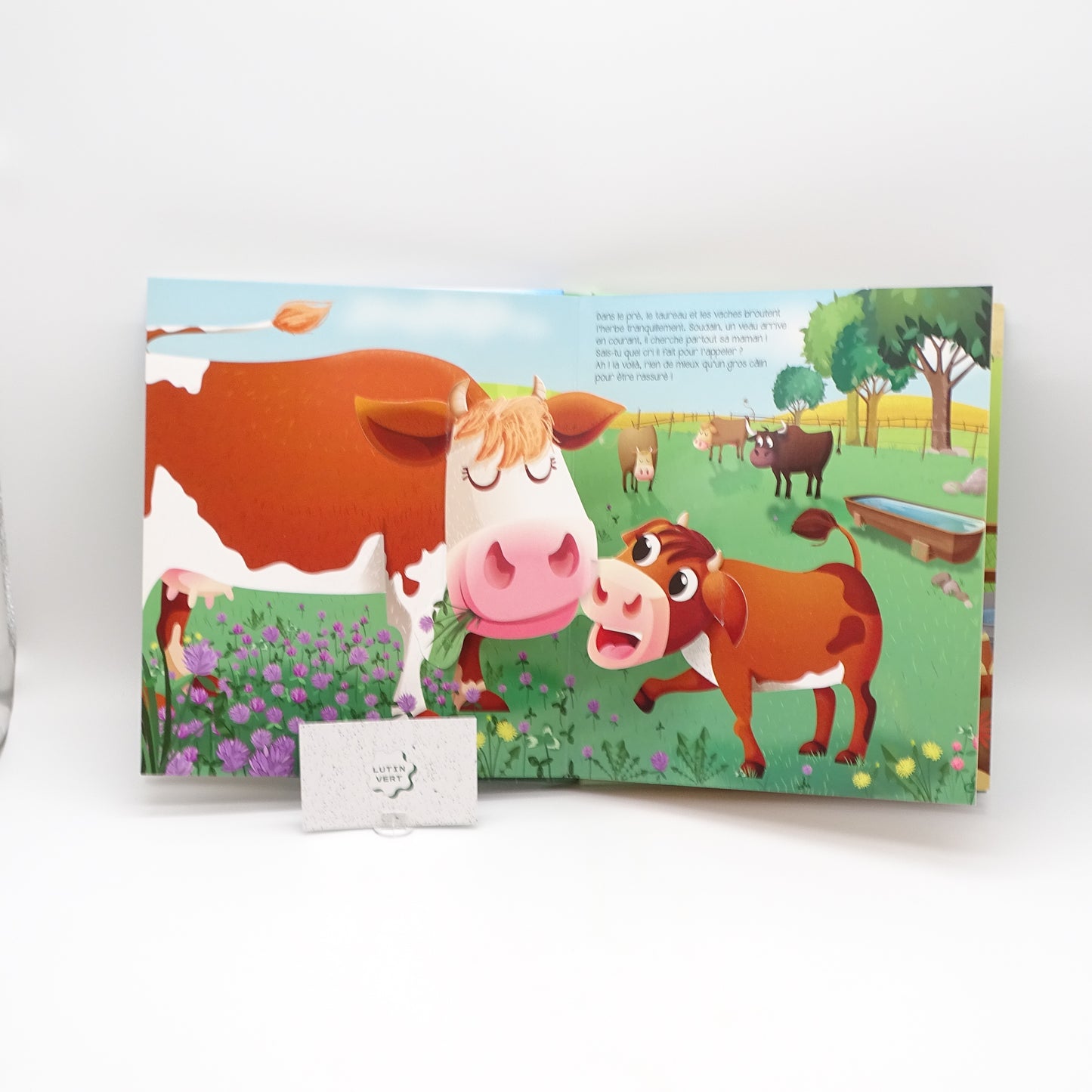 livre pop up A la ferme PICCOLIA - Dès 3 ans | Ref 15473