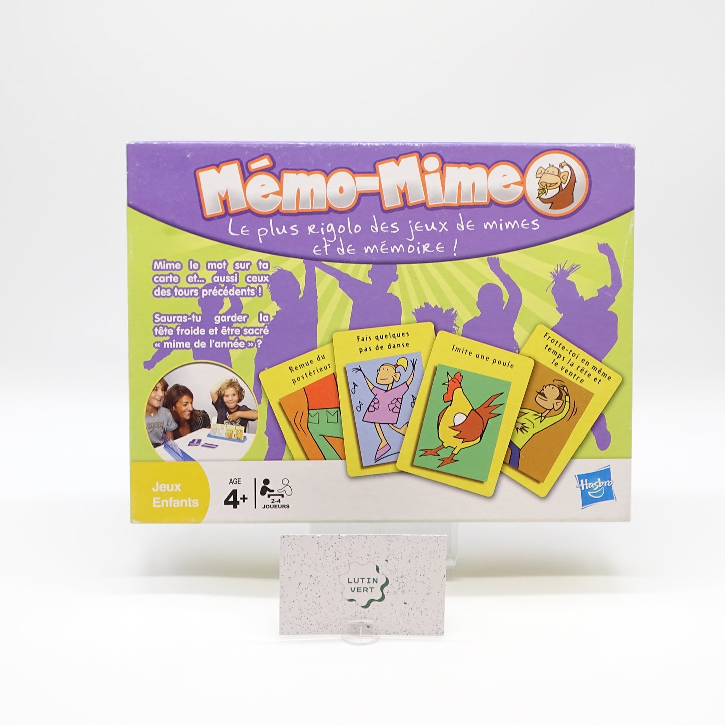 mémo mime HASBRO - Dès 4 ans | Ref 15470