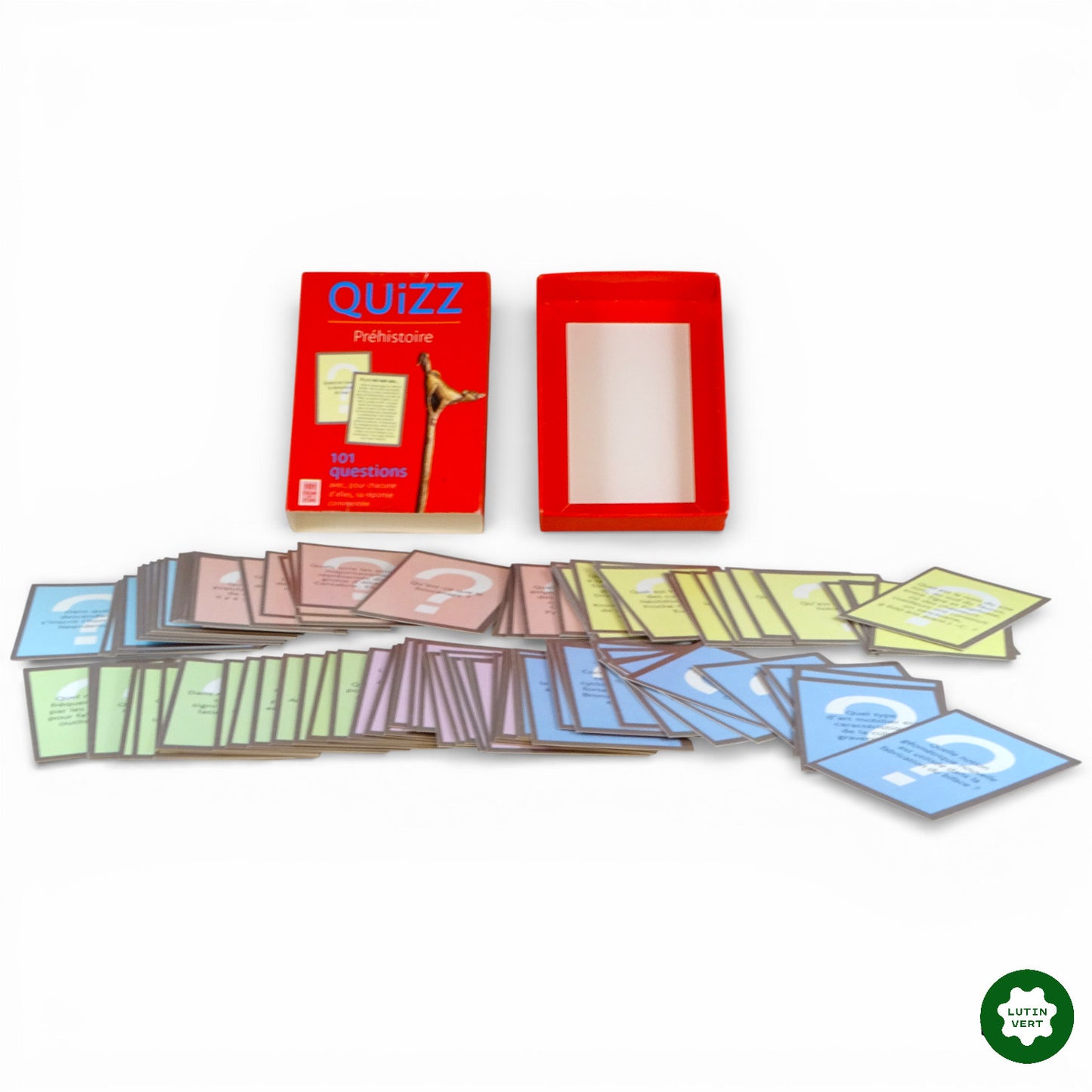 Quizz 101 cartes Préhistoire d'occasion MSM - Dès 8 ans | Ref 12755