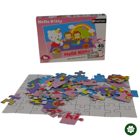 Puzzle de Hello Kitty d'occasion NATHAN - Dès 6 ans | Lutin Vert