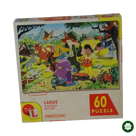 Puzzle vintage de Pinocchio d'occasion LISCIANI GIOCHI - Dès 6 ans | Lutin Vert