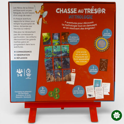 Chasse au trésor Mythologie 84 énigmes d'occasion JANOD - Dès 9 ans | Ref 12762