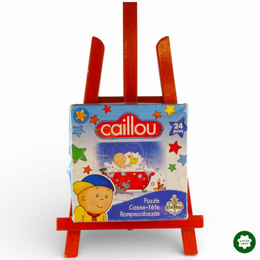 Puzzle 24 p. « Caillou » dans son bain d'occasion GLADIUS - Dès 3 ans | Ref 12757