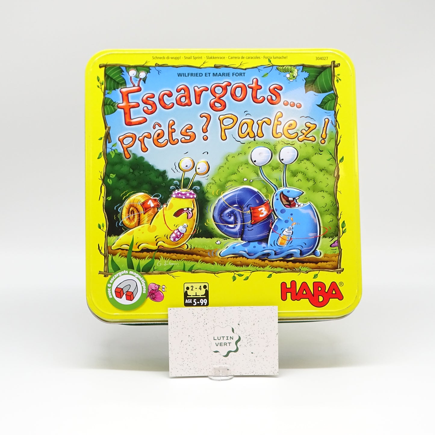 Escargots… Prêts ? Partez ! HABA - Dès 5 ans | Ref 15479
