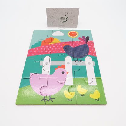 4 Puzzles Evolutifs OXYBUL - Dès 3 ans | Ref 15481