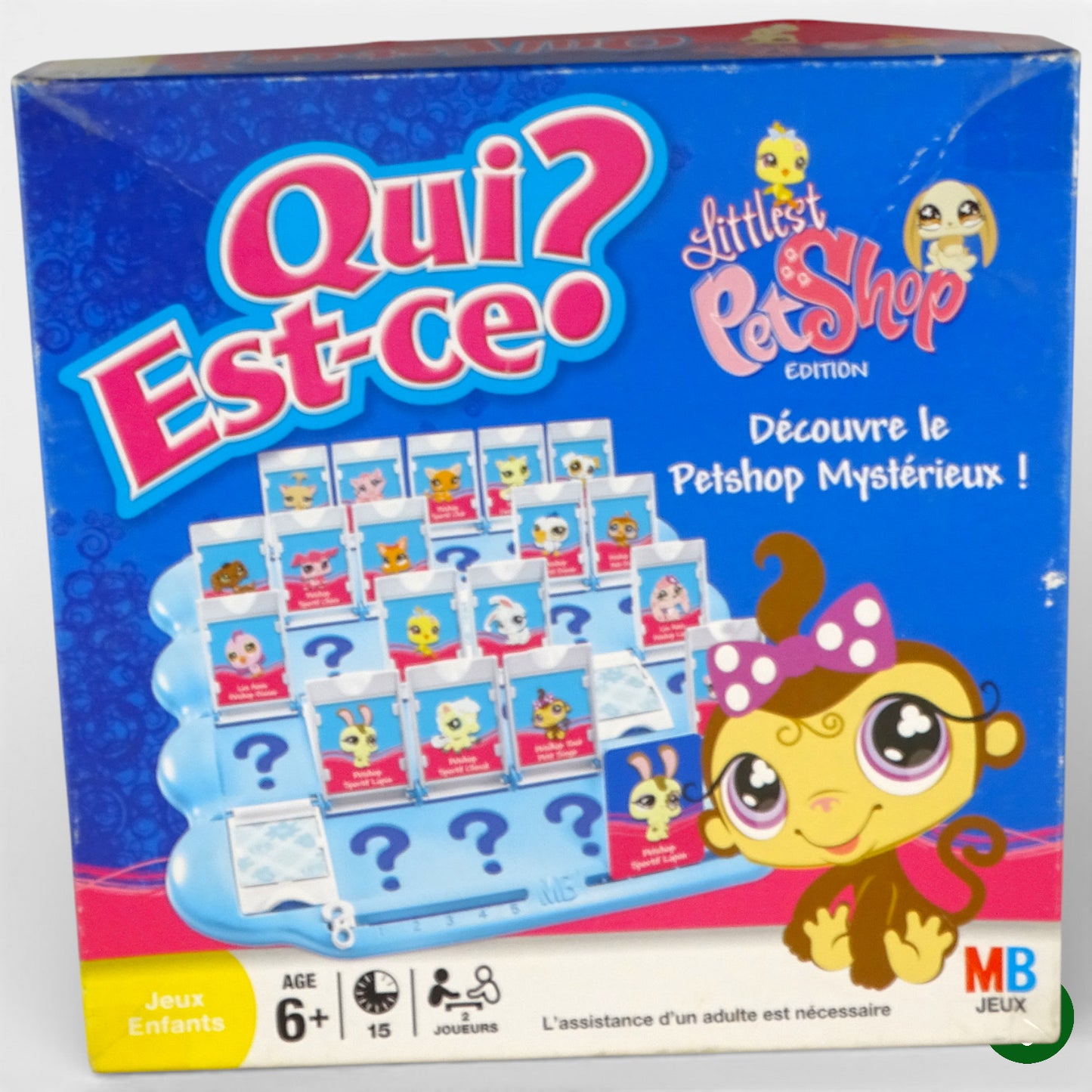 « Qui est-ce ? » édition Littlest Pet Shop d'occasion MB JEUX - Dès 6 ans | Ref 12778
