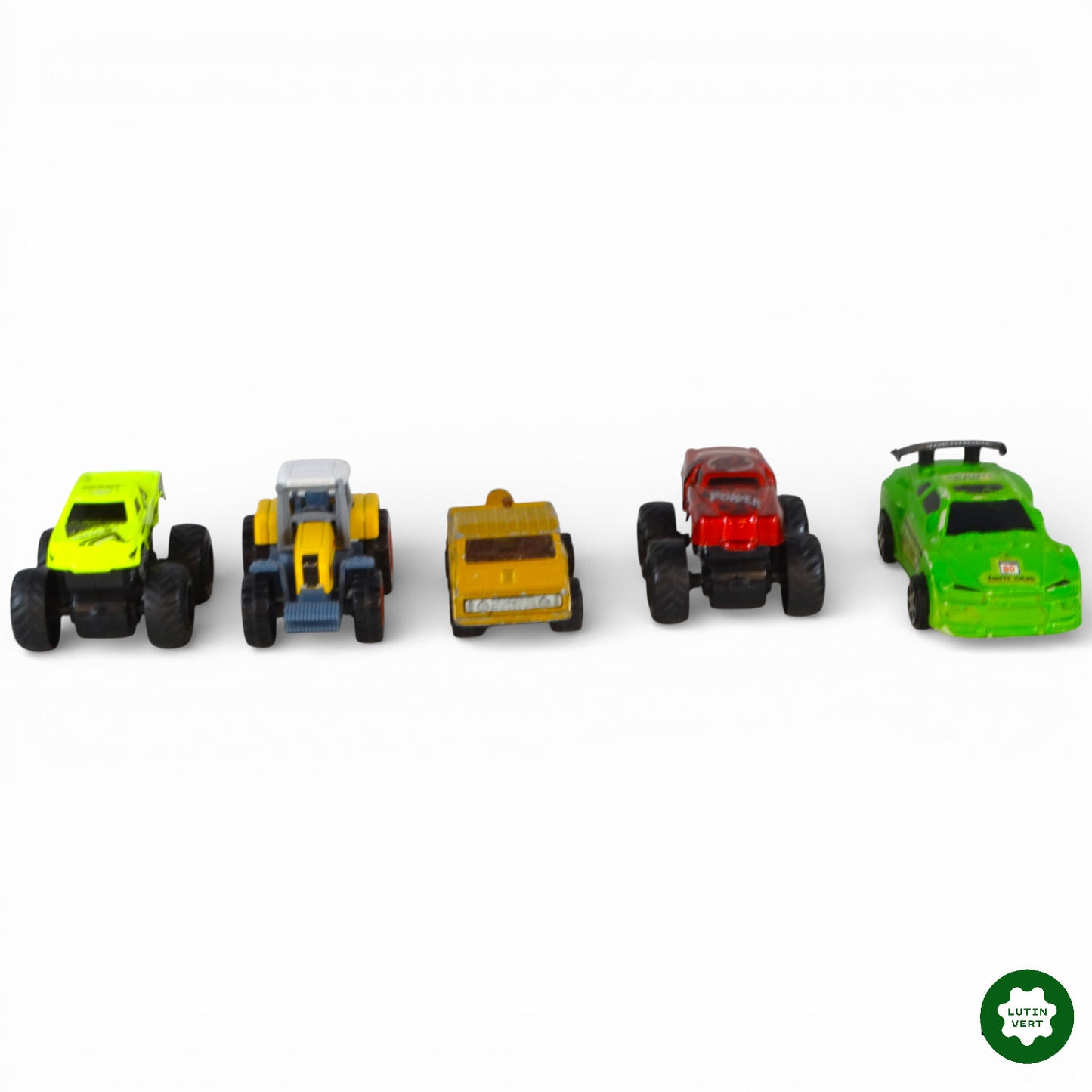 Lot de 5 petites voitures métal d'occasion SANS MARQUE - Dès 1 an | Ref 12793