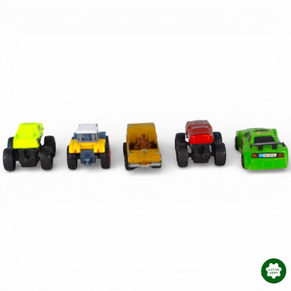 Lot de 5 petites voitures métal d'occasion SANS MARQUE - Dès 1 an | Ref 12793