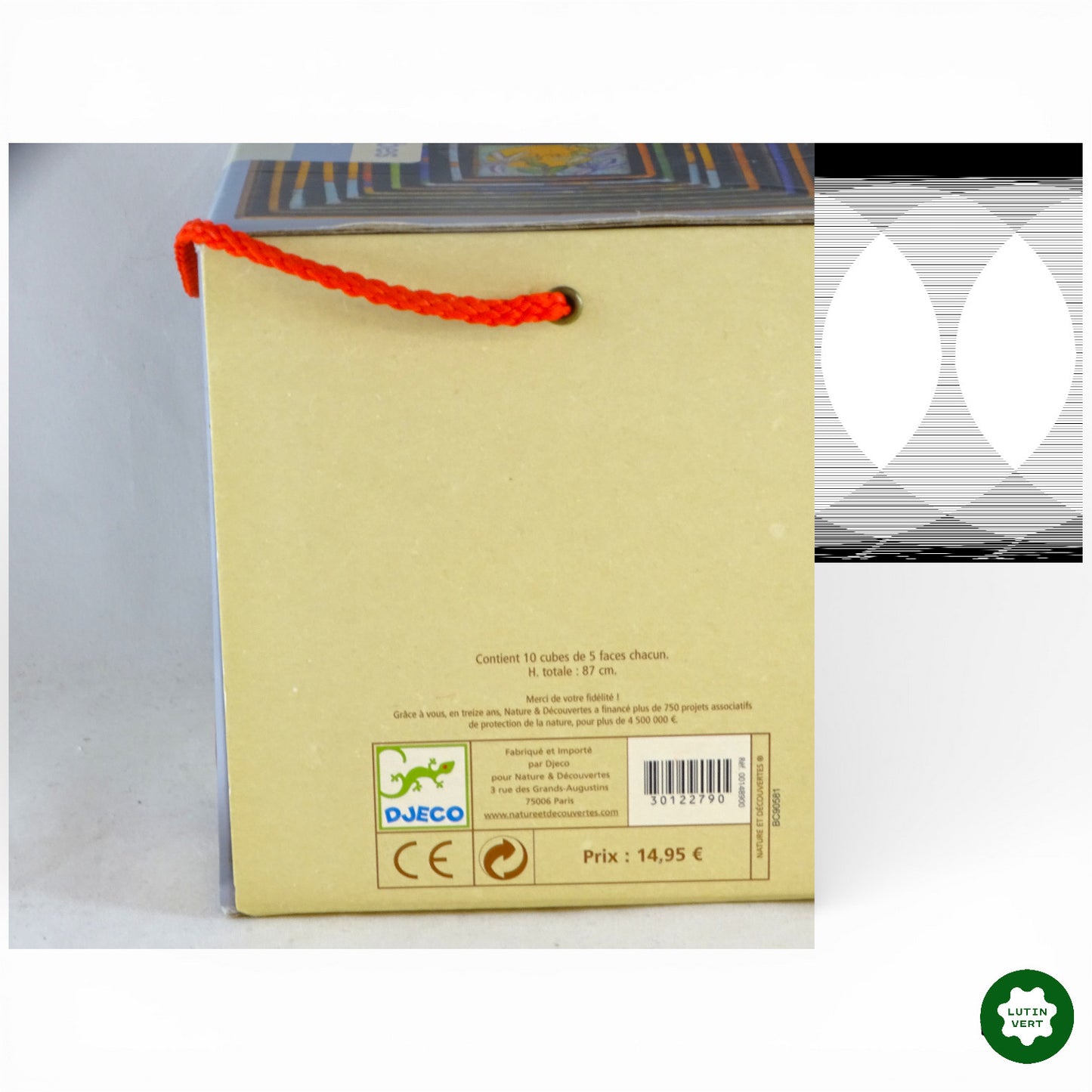 Tour de cubes d'occasion NATURE DÉCOUVERTES - Dès 1 an | Ref 12797