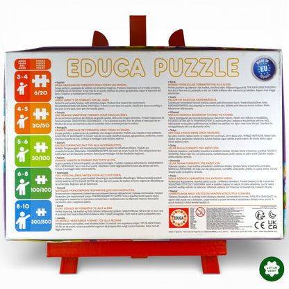 2 Puzzles Licorne d'occasion EDUCA - Dès 3 ans | Ref 12788