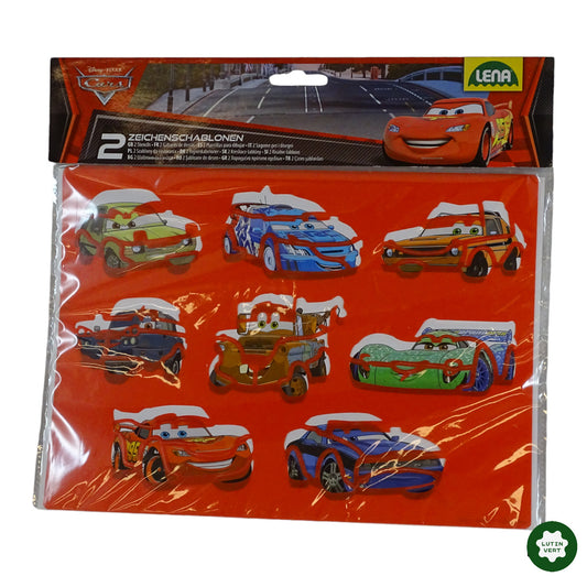 2 Gabarits de dessin Cars d'occasion LENA - Dès 3 ans | Ref 7925