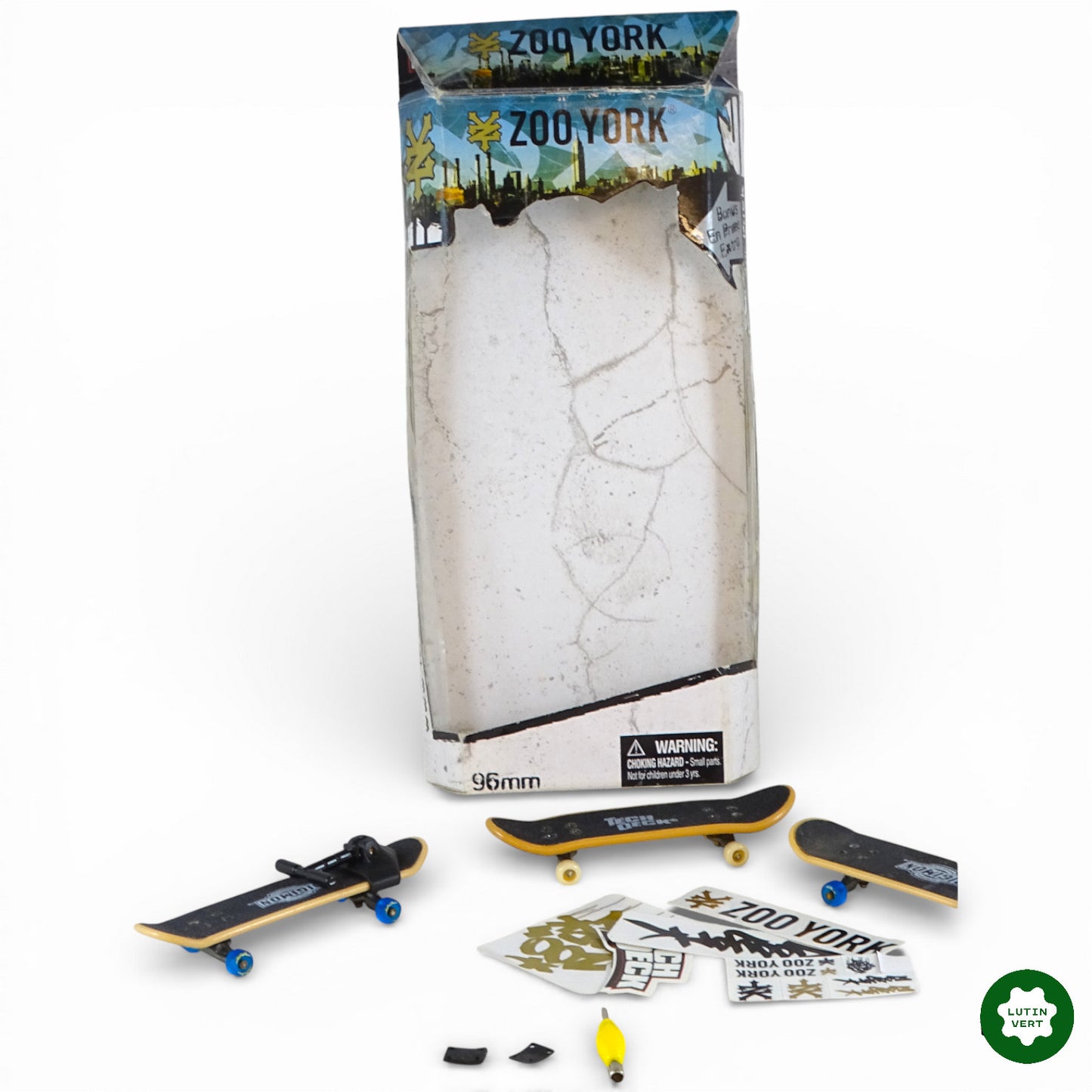 Mini skates Techdeck « Zoo York » d'occasion SPIN MASTER - Dès 4 ans | Ref 12798