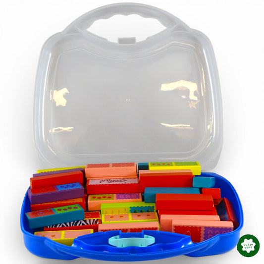 Tuiles en Bois 3 jeux en 1 d'occasion VERTBAUDET - Dès 2 ans | Ref 12801