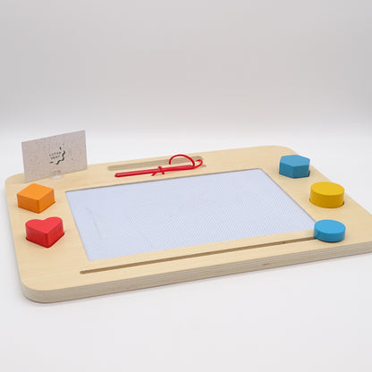 Ardoise magique en bois PLAYTIVE  - Dès 2 ans | Ref 15516